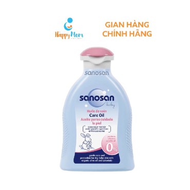 Dầu mát-xa Sanosan chiết xuất olive hữu cơ cho bé 200ml